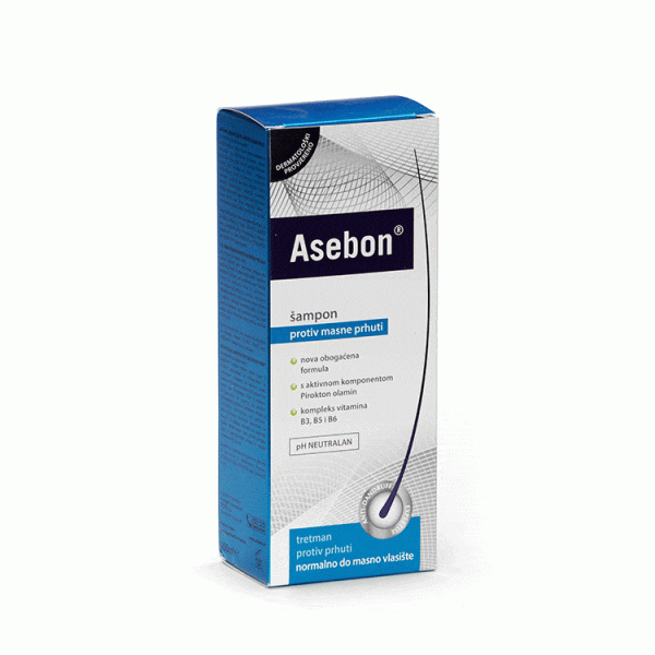 Asebon šampon protiv masne peruti