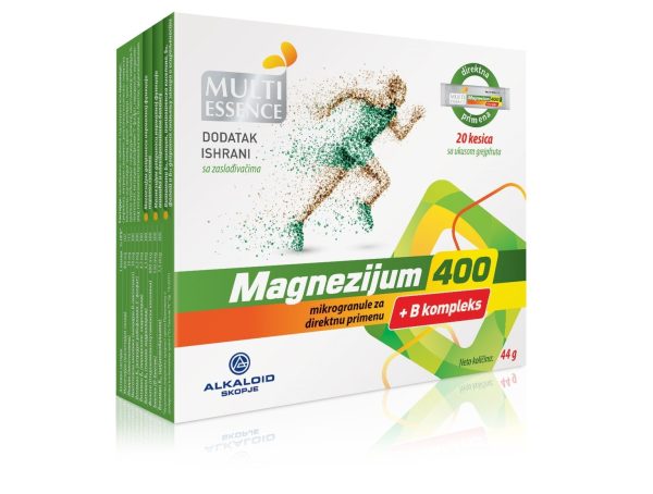 ALKALOID MAGNEZIJ 400 DIREKT VREĆICE A20
