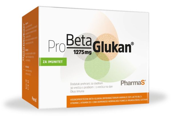 Pro Beta glukan vrećice 30 x 1275 mg