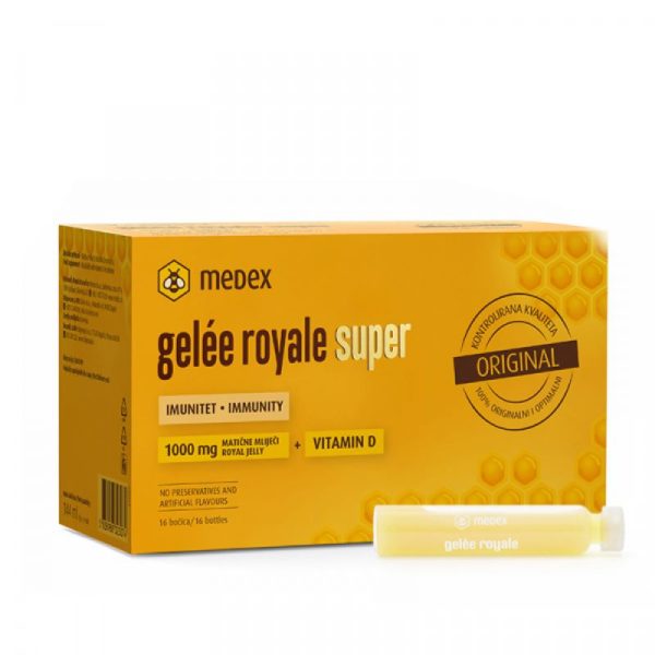 Gelee Royale Super 1000 + vitD 16x9ml