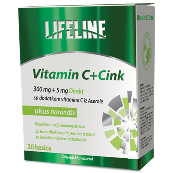 Lifeline Vitamin C + Cink direkt