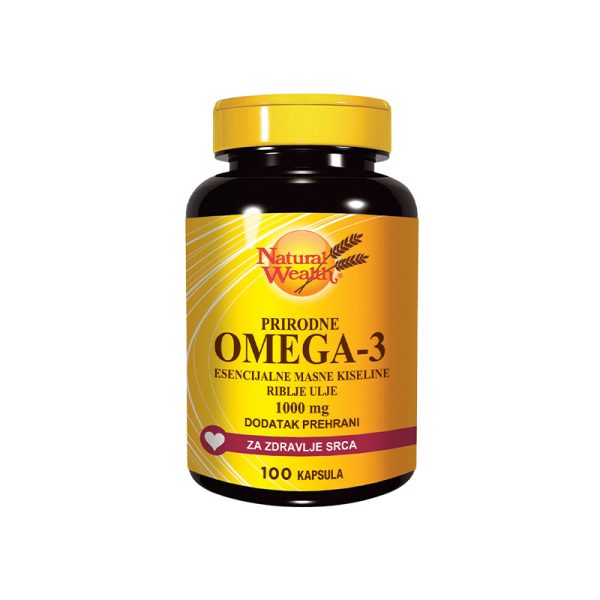 NATURAL WEALTH OMEGA-3 1000MG KAPSULE A100