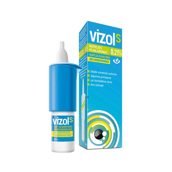 Vizol S 0,21 kapi za oči