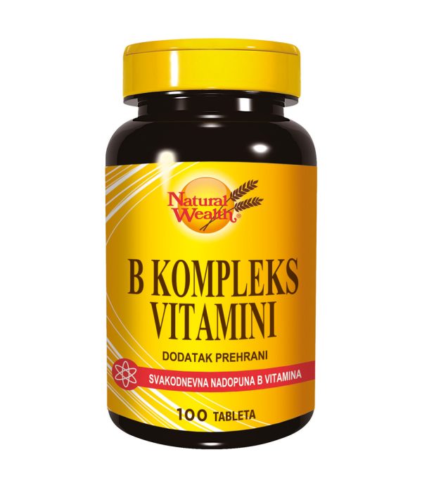 NATURAL WEALTH B KOMPLEKS TABLETE A100