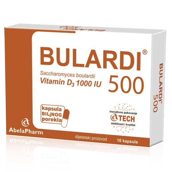 Bulardi 500 + vitD3 1000i.u. a10 cps