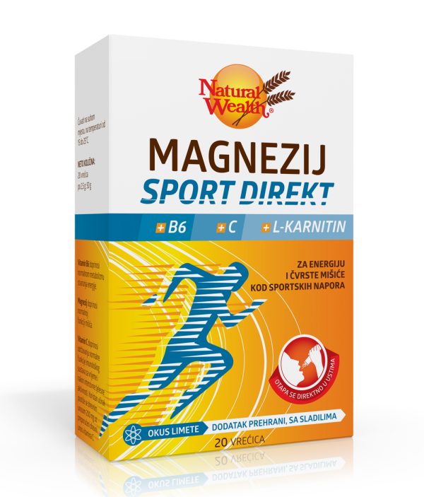 NATURAL WEALTH MAGNEZIJ SPORT DIREKT VREĆICE A20