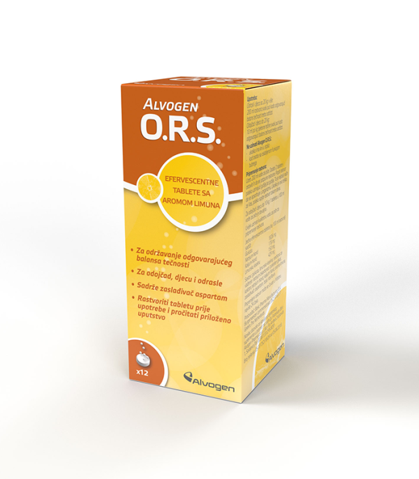 Alvogen ORS a12 okus limun