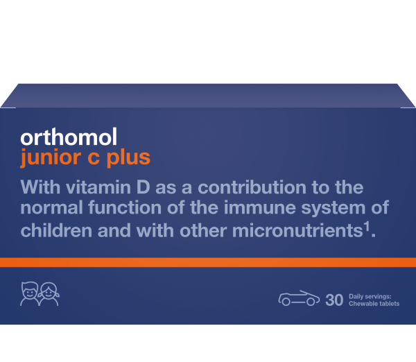 Orthomol Junior C plus tbl za žvakanje a30