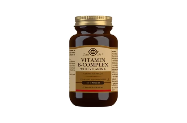 Solgar B complex + vitamin C 100tbl