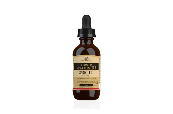Solgar vitamin D 2500IU liquid