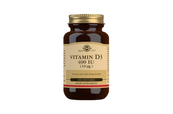 Solgar vitamin D 400IU 100kom