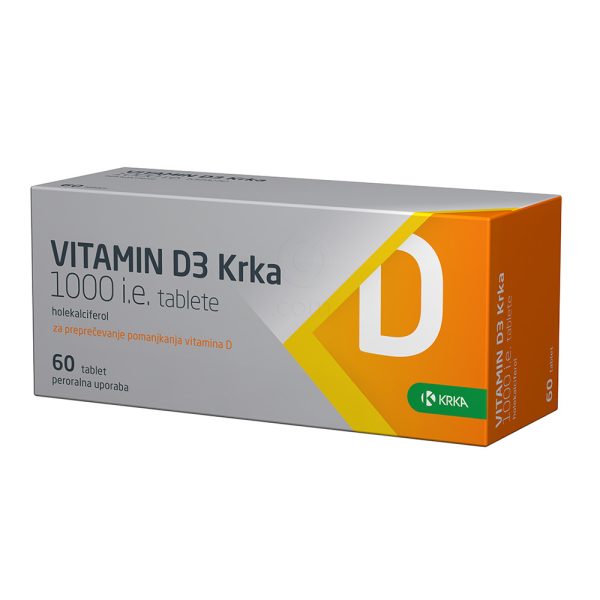 Vitamin D 1000IU Krka a60
