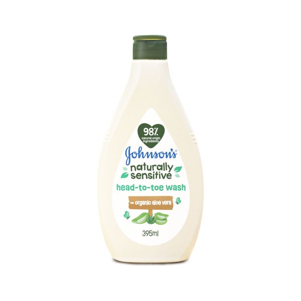 JOHNSON'S BABY NATURAL SENSITIVE KUPKA 395 ML