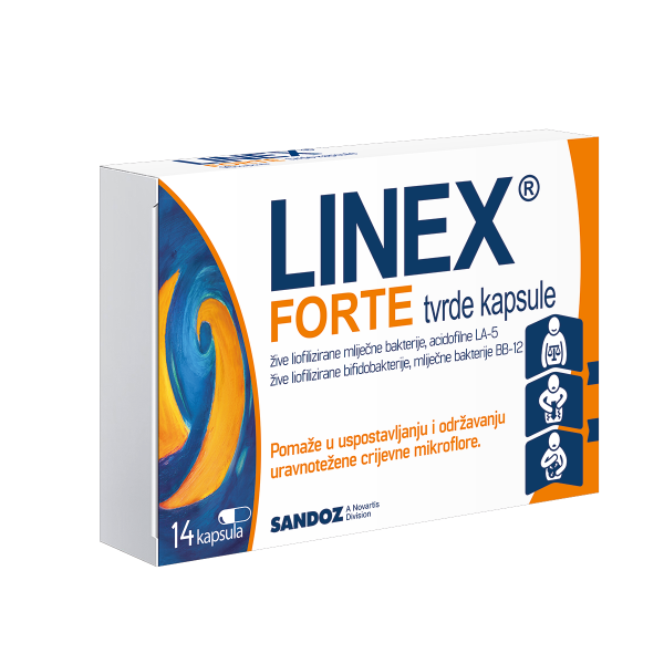 Linex Forte Probiotik kapsule a14