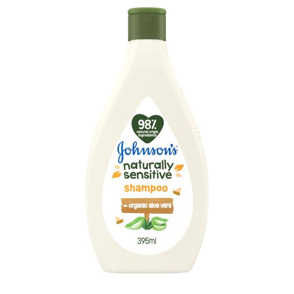 JOHNSON'S BABY NATURAL SENSITIVE ŠAMPON 395 ML
