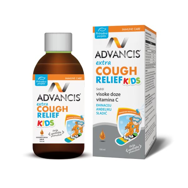 ADVANCIS EXTRA Cough Relief Kids sirup 100 ML