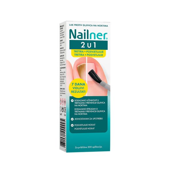 NAILNER LAK 2U1 5ML