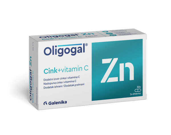 OLIGOGAL ZN+VITAMIN C KAPSULE A30