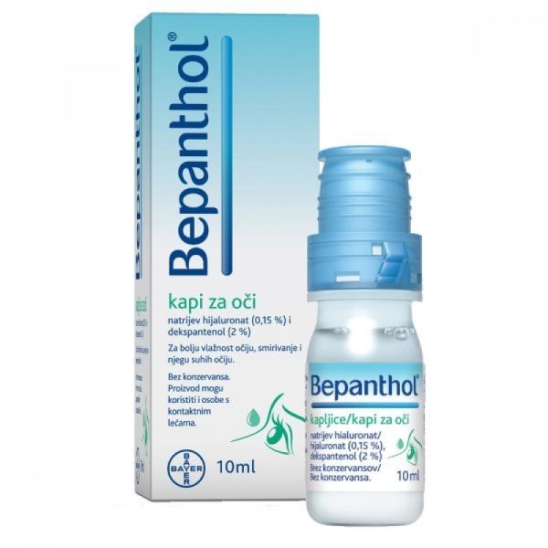 Bepanthol kapi za oči 10 ml