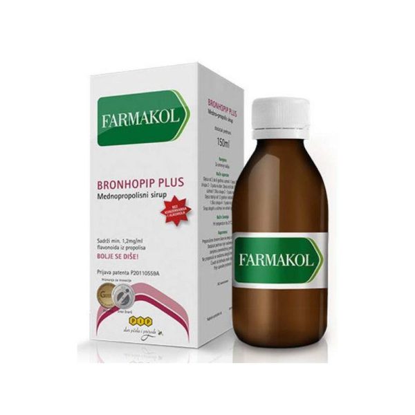 Farmakol Bronhopip plus - mednopropolisni sirup 100ml