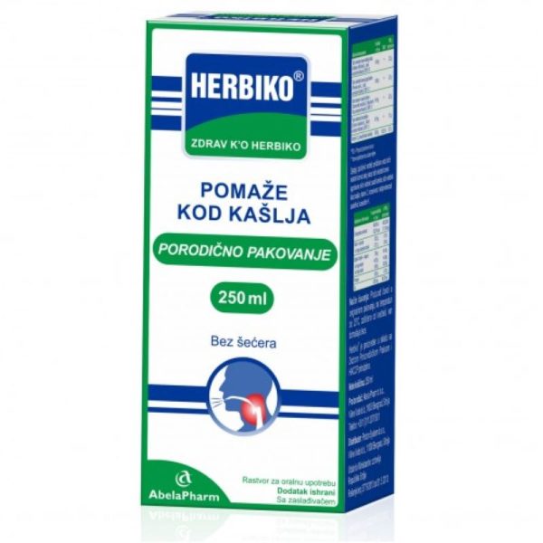 HERBIKO SIRUP ZA KAŠALJ 250 ML