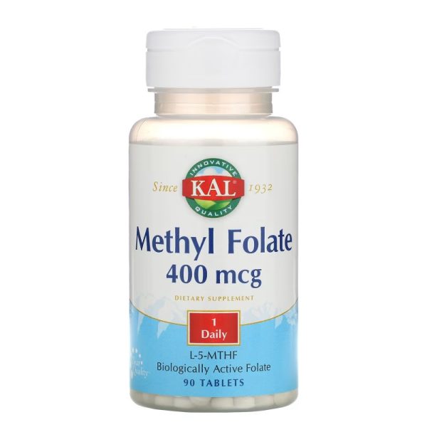 KAL METHYL FOLATE TBL 90 X 400 MG