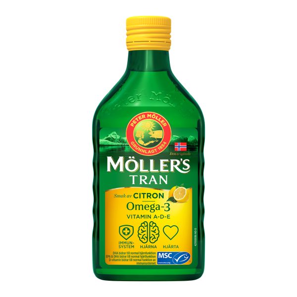 MOLLERS OMEGA 3 CITRON 250 ML