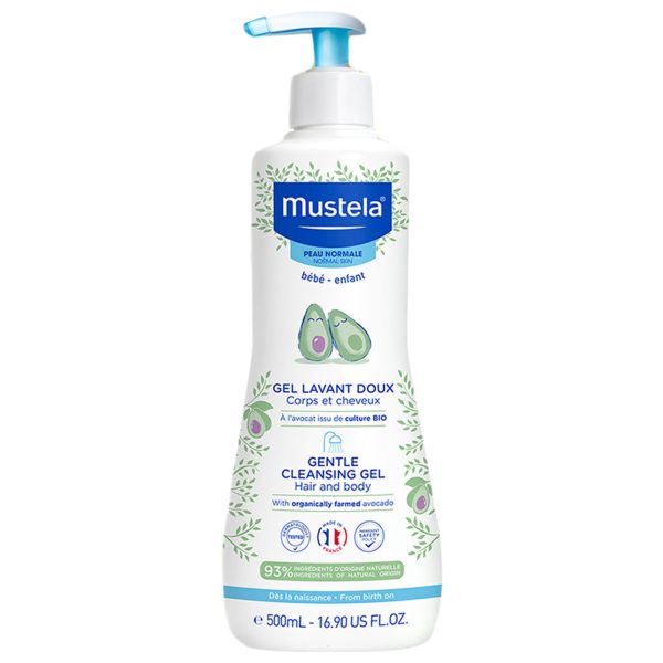 Mustela Nježni gel za pranje s avokadom 500ml