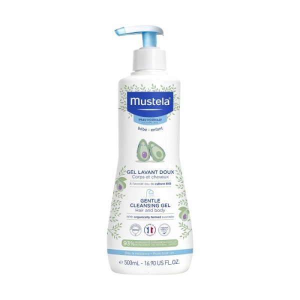 Mustela Nježni gel za pranje s avokadom 500ml