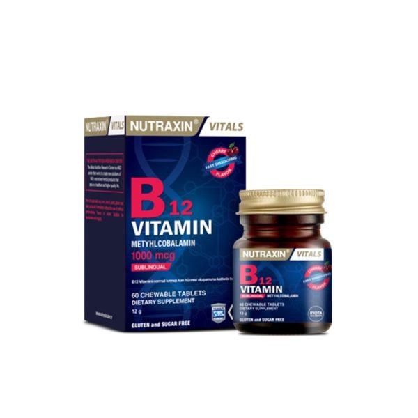 NUTRAXIN VITAMIN B12 1000 MCG TBL A 60