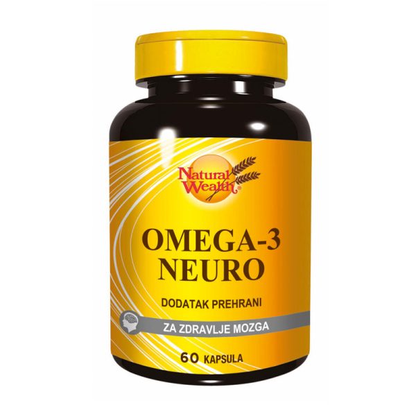 NATURAL WEALTH OMEGA-3 NEURO CPS A60