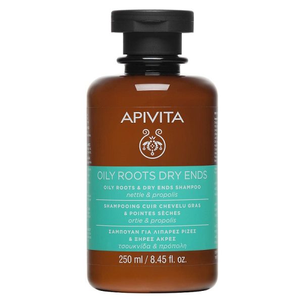 APIVITA ŠAMPON ZA SUHE KRAJEVE I MASNO TJEME 250ml