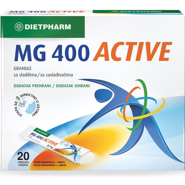 DIETPHARM MG 400 ACTIVE GRANULE A20