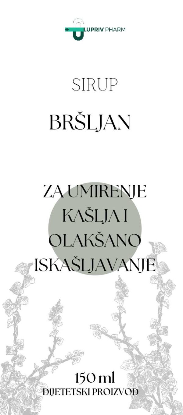 SIRUP OD BRŠLJANA